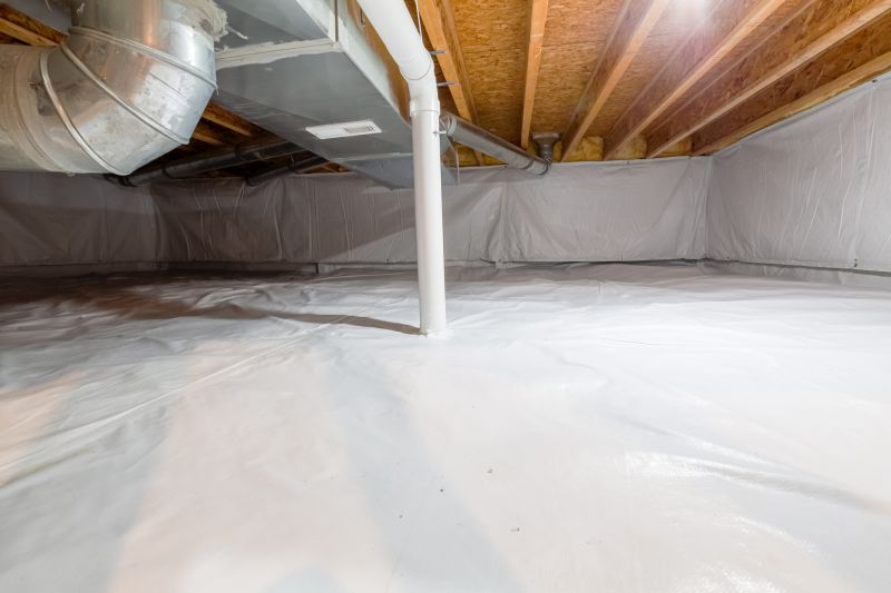 Clean, Encapsulated Crawlspace